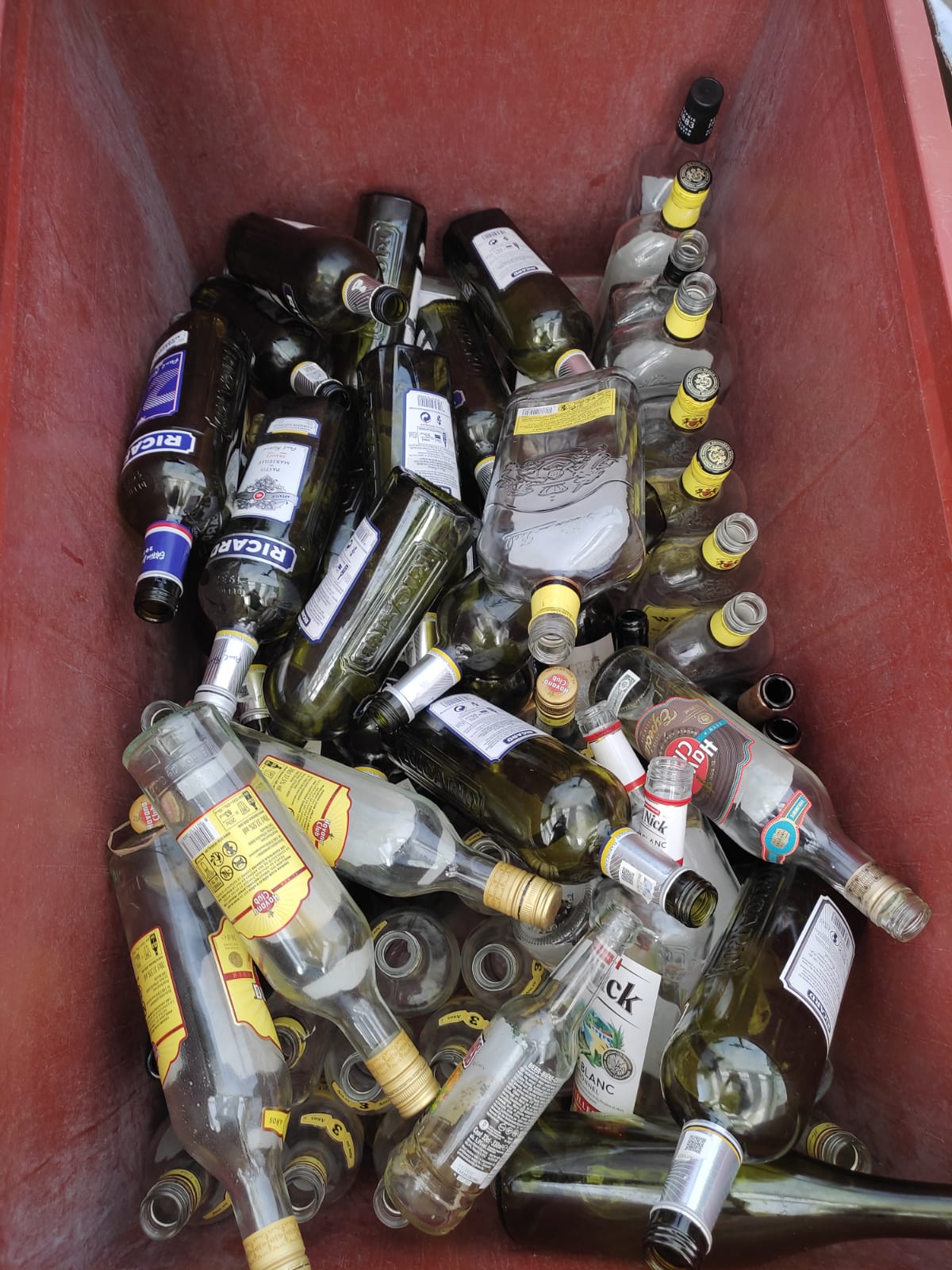 Le bar de la guinguette